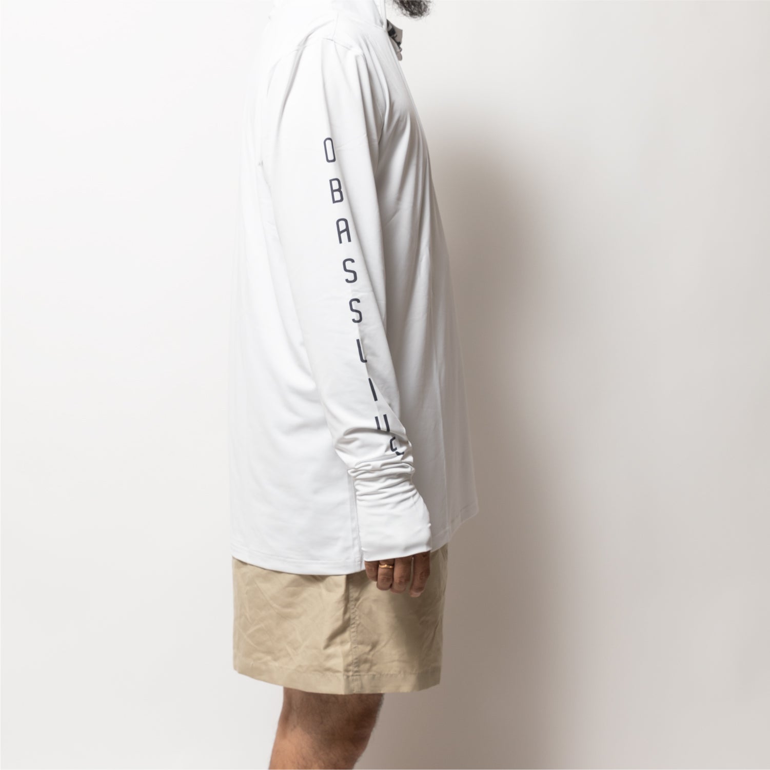 OBSL x BSRS UV DRY SHIRT [WHITE] – OBASSLIVE® | OFFICIAL ONLINE STORE